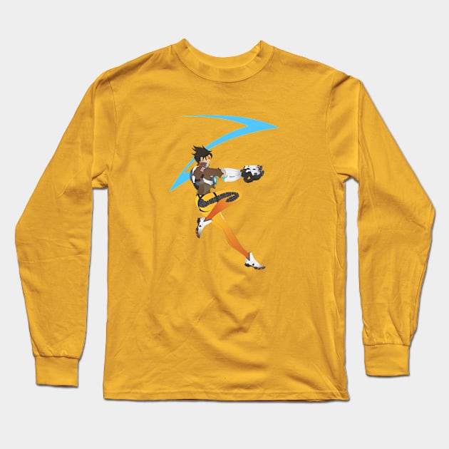 Blink Long Sleeve T-Shirt by ValhallaBlack